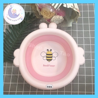 Chậu rửa mặt gấp gọn hình con ong