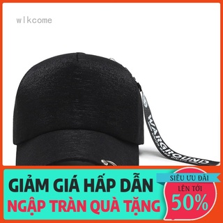 Wlkcome Mũ Lưỡi Trai Thêu Chữ Phong Cách Hiphop Cho Nam xịn