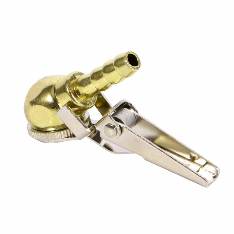 Kẹp nối trục bơm khí bằng đồng cho van lốp bánh xe 8mm để sửa chữa bánh xe hơi xe tải