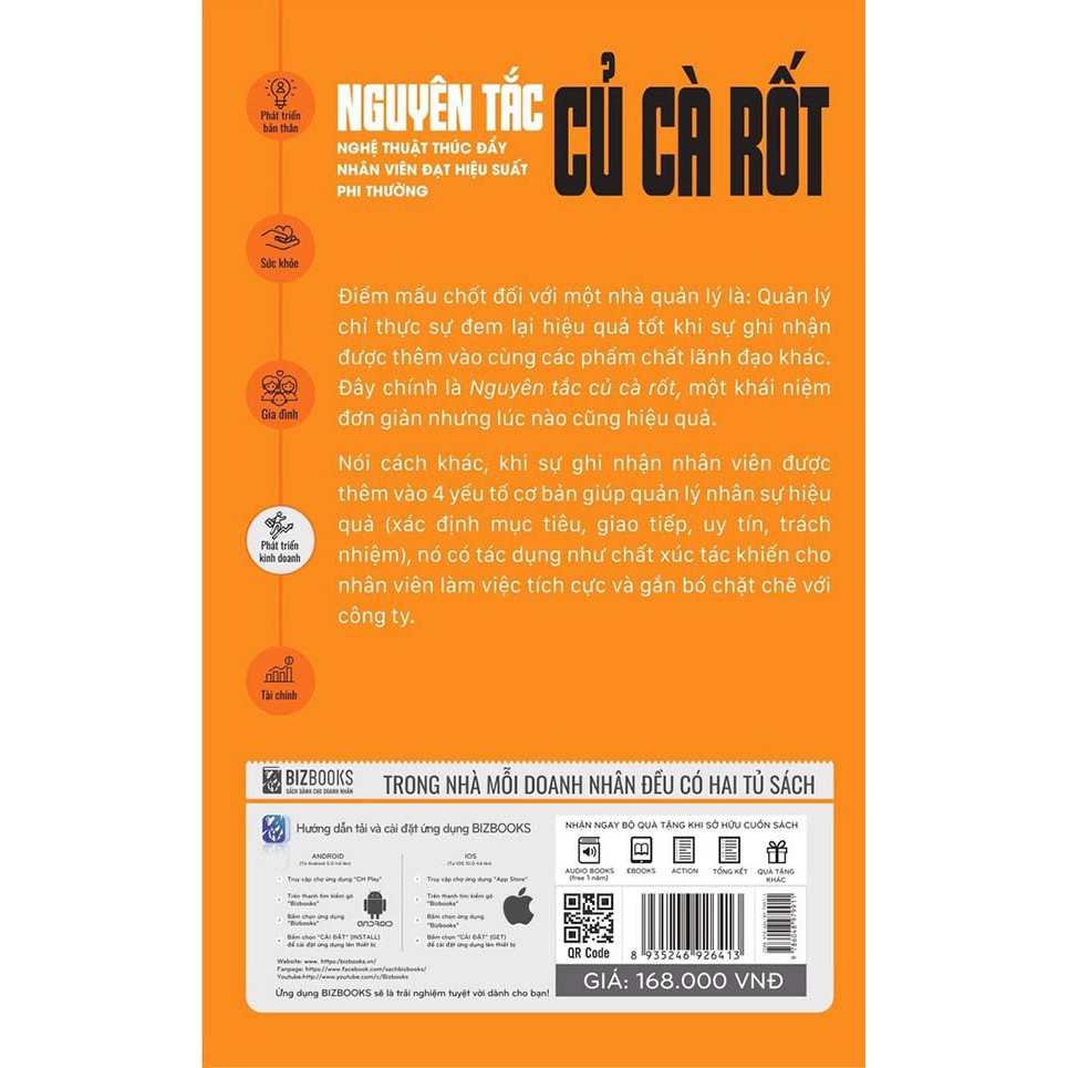 Sách - Nguyên tắc củ cà rốt