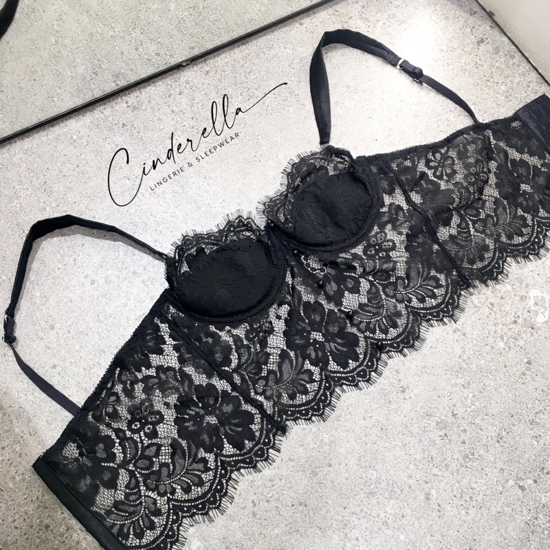 ÁO CORSET REN THIẾT KẾ CÓ MÚT , DÂY VAI LỤA CAO CẤP