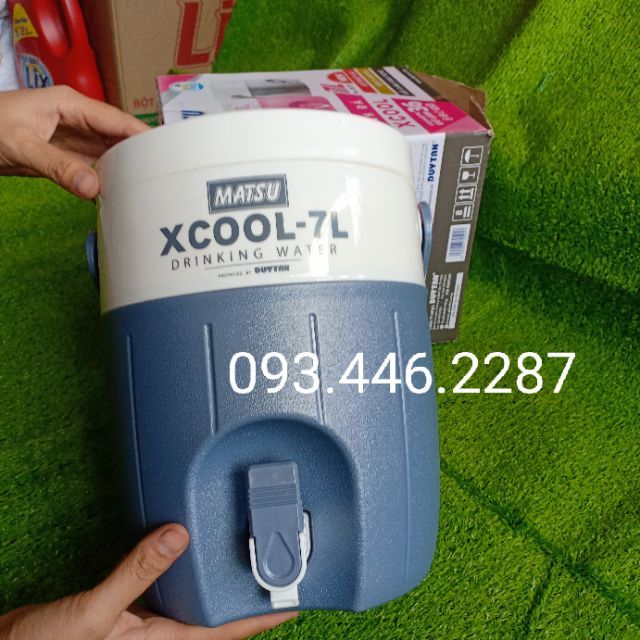 [HÌNH ẢNH VIDEO THẬT 100%] BÌNH GIỮ NHIỆT XCOOL 7 LÍT