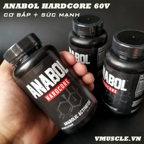 Anabol Hardcore hỗ trợ phát triển cơ bắp và tăng sức mạnh
