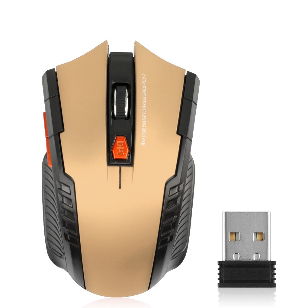 2.4Ghz Wireless Mouse 1600DPI Home Office Computer Game Optical Gaming Cordless Mice