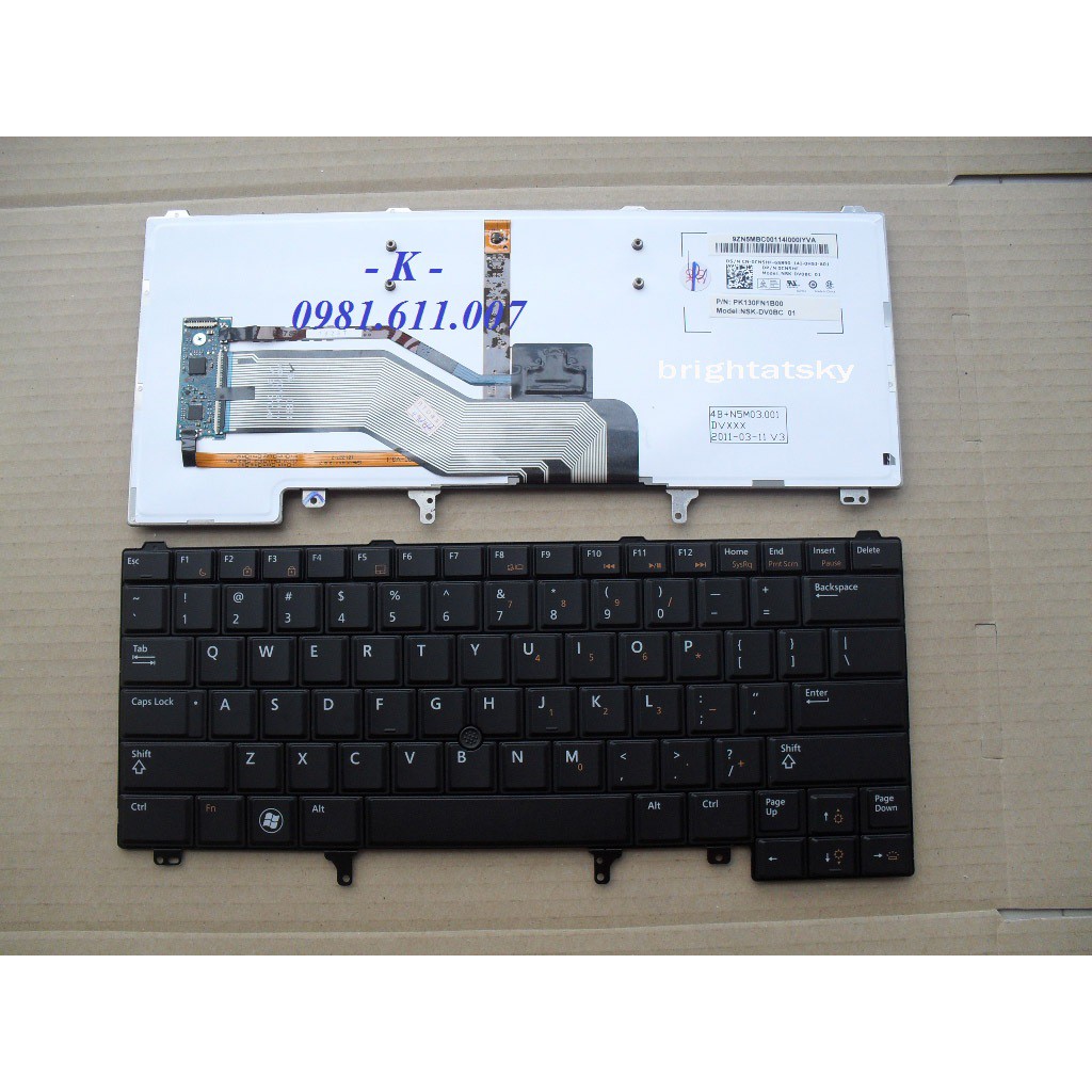Bàn phím Laptop Dell Latitude E6420 E6430