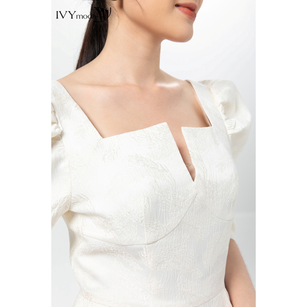 Đầm tay phồng Tapta IVY moda MS 48M7181