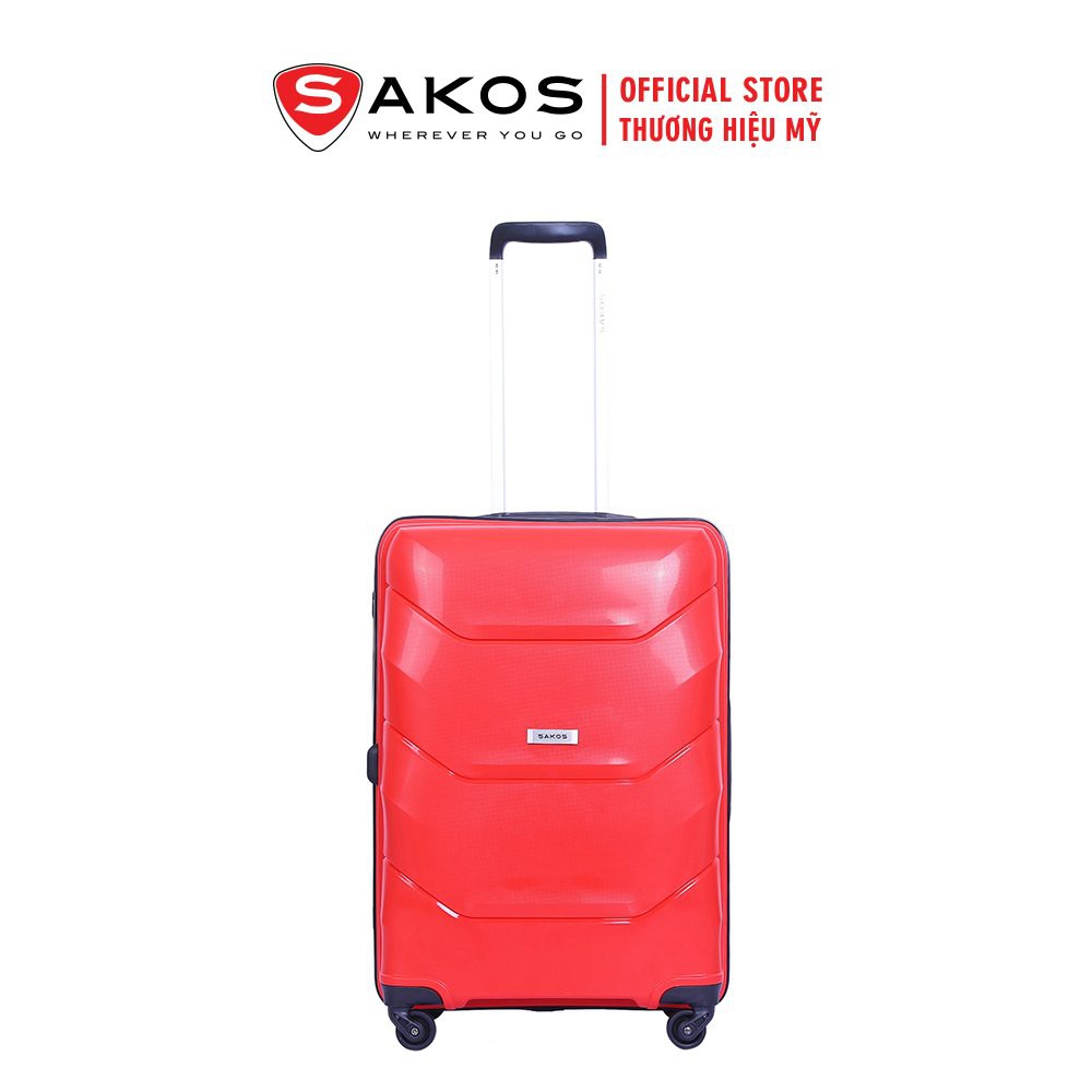 Vali nhựa du lịch SAKOS MILANO Z26 (Size Trung 67.5cm / 25inch TSA)