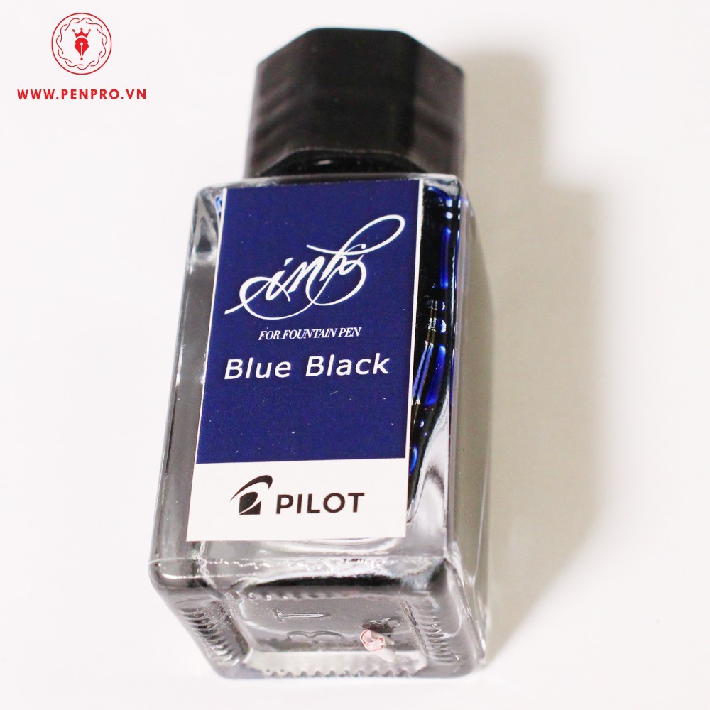 MỰC NHẬT INK PILOT 15ML XANH ĐEN, MỰC CAO CẤP, MỰC BÚT MÁY