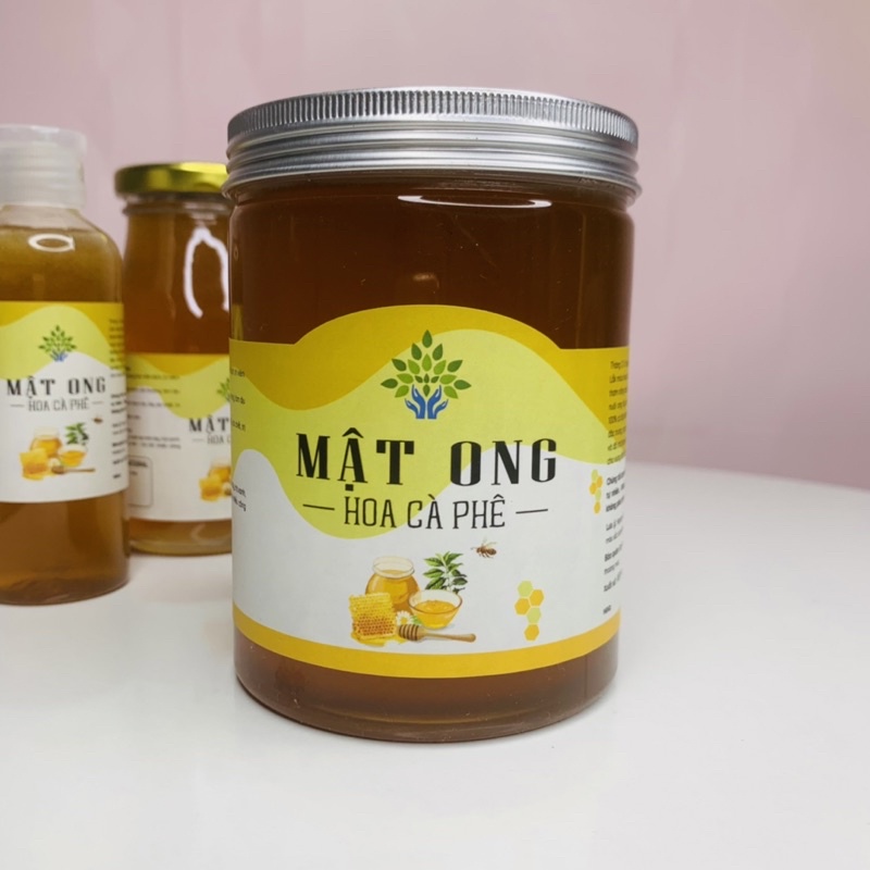 Mật ong hoa cà phê nguyên chất 100% - hũ 380ml | Bột Natural