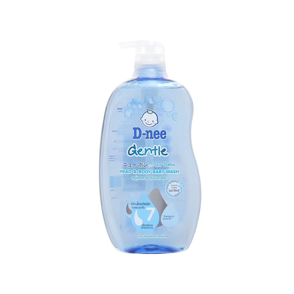 Sữa tắm gội toàn thân D-NEE head and body baby wash cho bé yêu 380ml