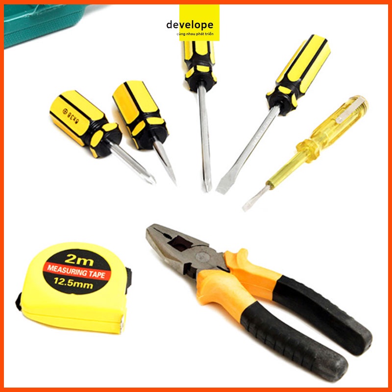 Bộ đồ nghề sửa chữa đa năng 12 món - DEVELOPE