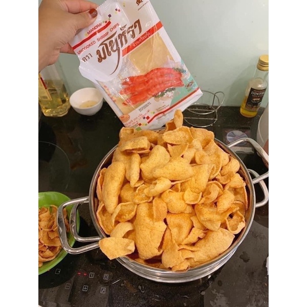Bánh phồng tôm Thái Lan đậm đà cực ngon luôn, hàng xtay