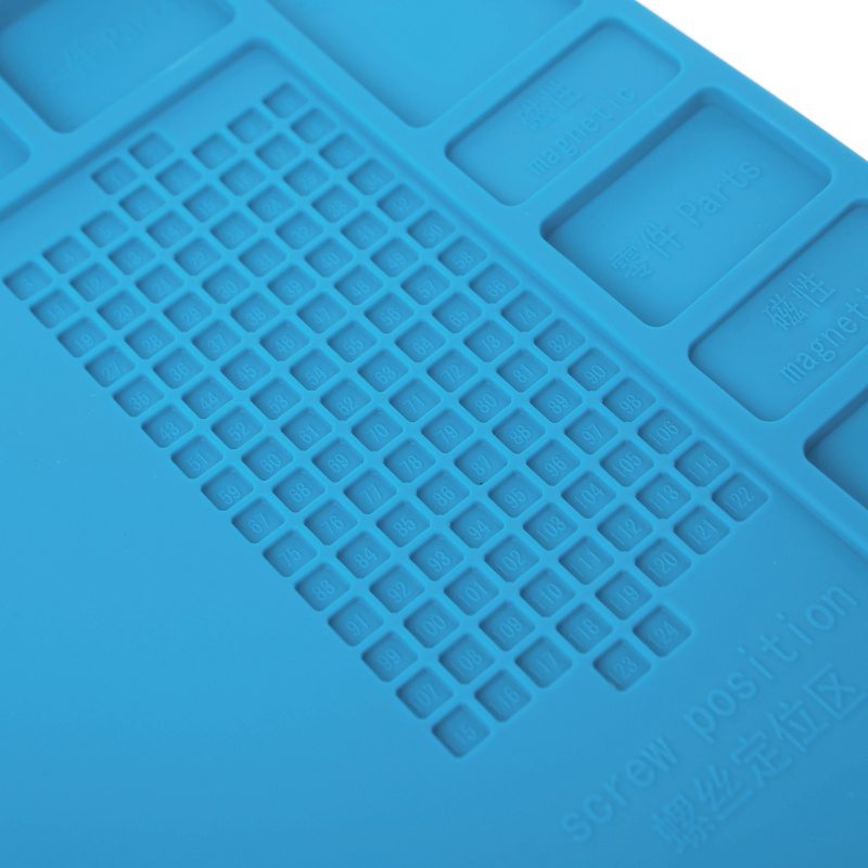 Tấm Lót Bàn Ăn Cách Nhiệt Từ Tính Bằng Silicon Kích Thước 45x30cm Tiện Dụng