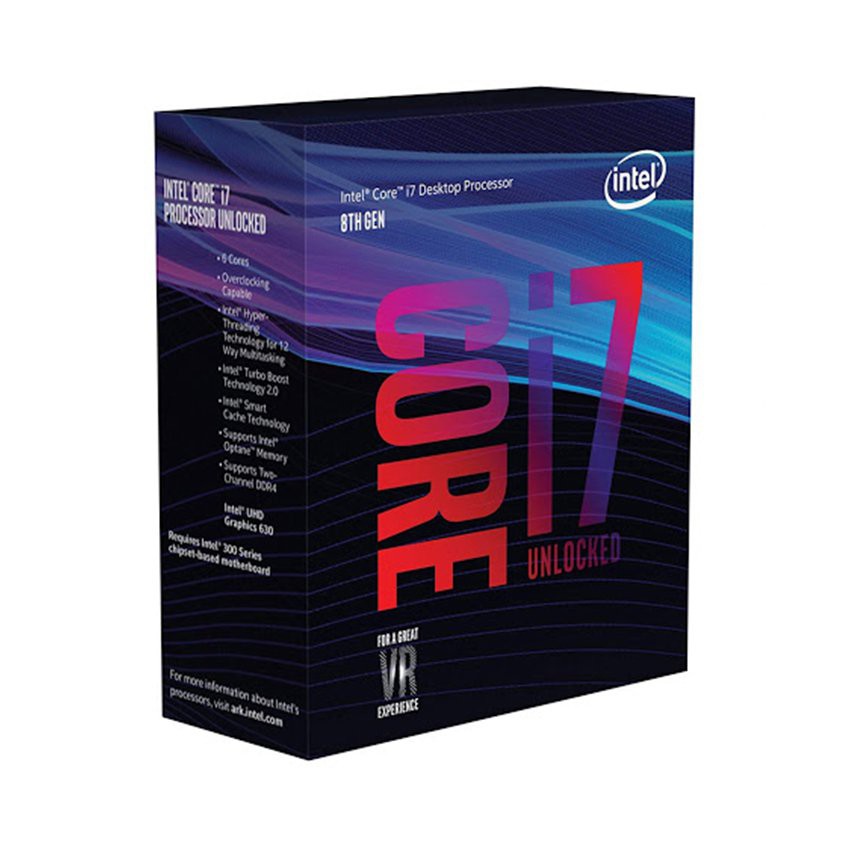 Bộ xử lý CPU Intel® Core™ i7-8700K Socket 1151 v2 (Coffee Lake )