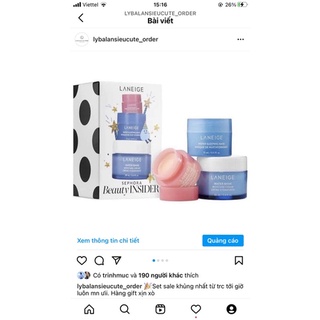 Set Lan 3 món+2,2% phí shopee