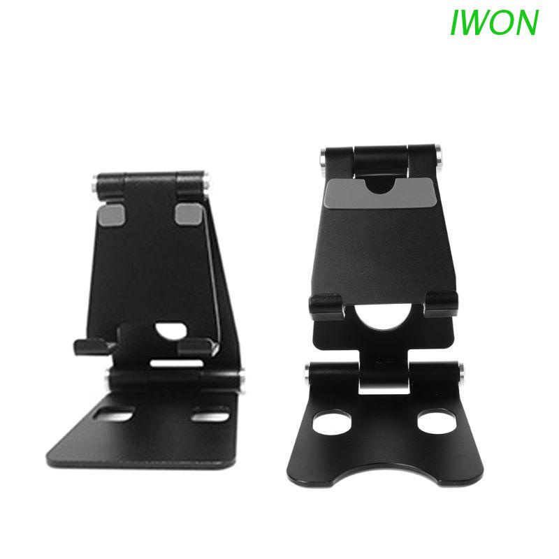 Giá Đỡ Điện Thoại / Máy Tính Bảng Bằng Hợp Kim Nhôm Có Thể Gập Lại Tiện Dụng Cho Iphone Ipad Samsung Xiaomi Huawei