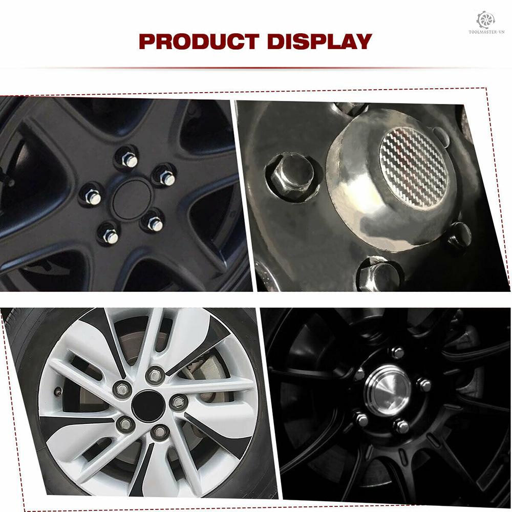 Tmvn Set 20 Đai Ốc Bánh Xe 12x1.5 Bằng Chrome Thay Thế Cho F-Rord F-usion F-ocus E-scape