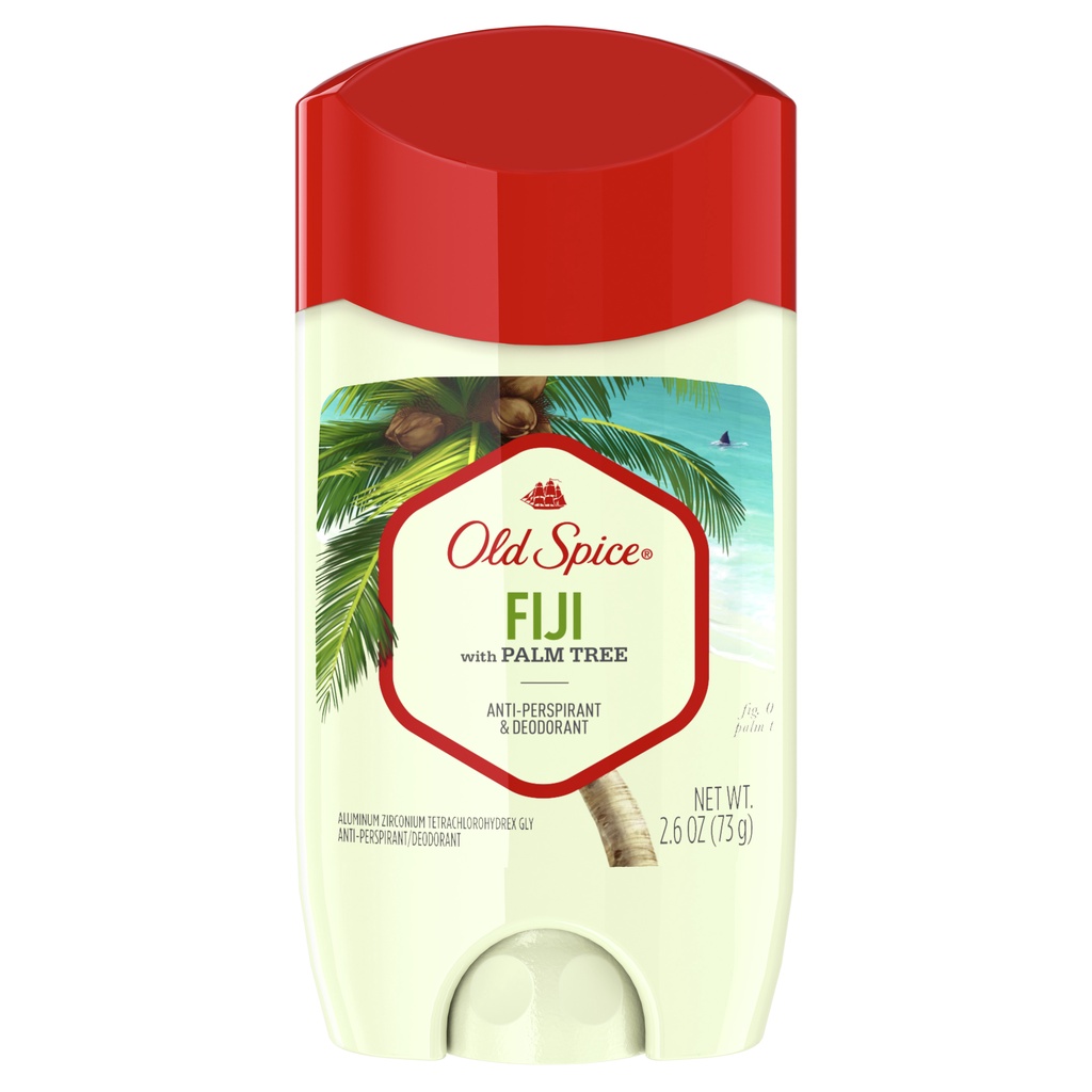 Lăn Sáp Khử Mùi và Ngăn Tiết Mồ Hôi cho Nam Old Spice Fiji 73G - Cam Kết Chính Hãng