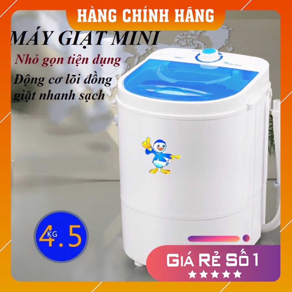 Máy Giặt Mini 4,5Kg dành cho trẻ nhỏ và đồ cá nhân tiết kiệm điện model XPB45-C [Hàng loại 1]