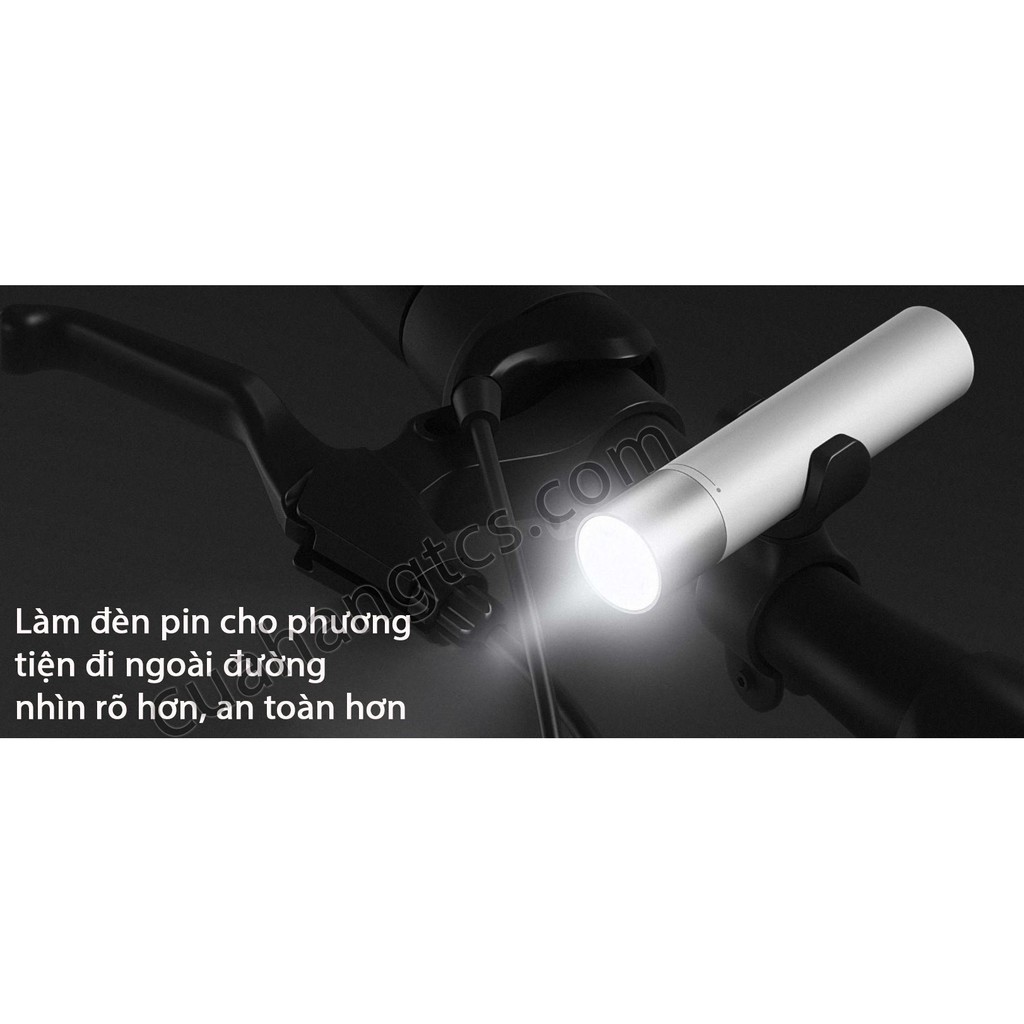 Đèn pin cầm tay Xiaomi Flashlight tích hợp sạc dự phòng 3350 mAh