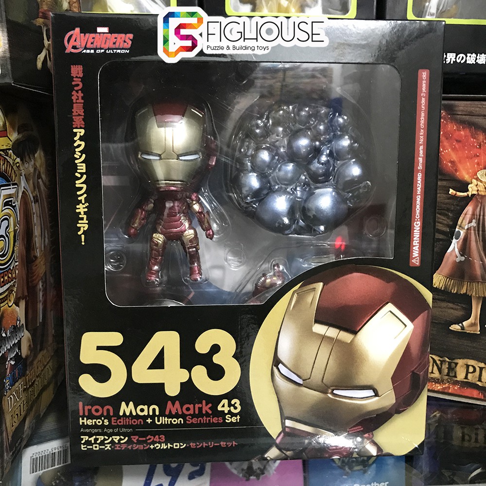 CÓ HÌNH THẬT - Mô Hình IRON MAN Tuyệt Đẹp - Đồ Chơi Mô Hình Nendoroid