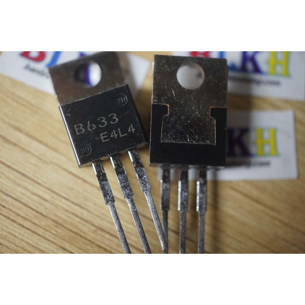 2 IC Transistor PNP 2SB633 B633 633 6A 85V TO-220 chính hãng