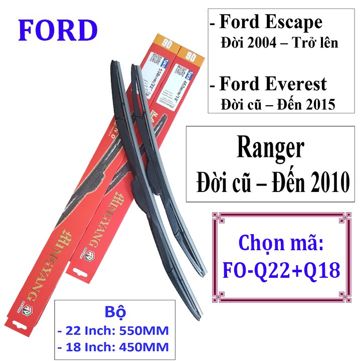 Cần gạt mưa xe Ford ESCAPE, EVEREST - VÀ CÁC XE KHÁC CỦA HÃNG FORD - vo2_store