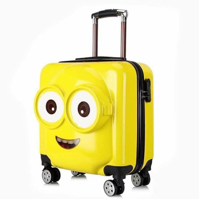 Vali Trẻ Em du lịch MINION chính hãng size vừa cho bé trai gái siêu yêu có ship HOẢ TỐC