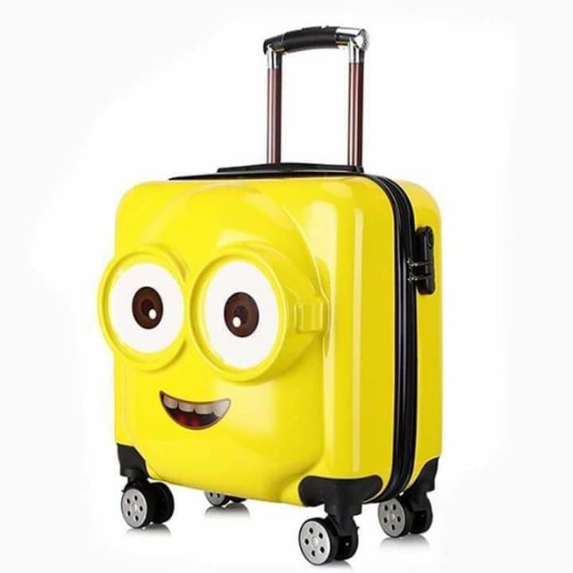 Vali Trẻ Em du lịch MINION chính hãng size vừa cho bé trai gái siêu yêu có ship HOẢ TỐC