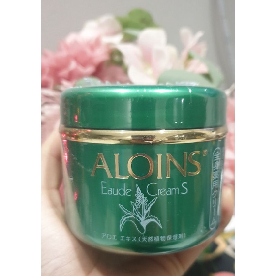 Kem lô hội dưỡng ẩm da body Aloins 185g (mẫu new)