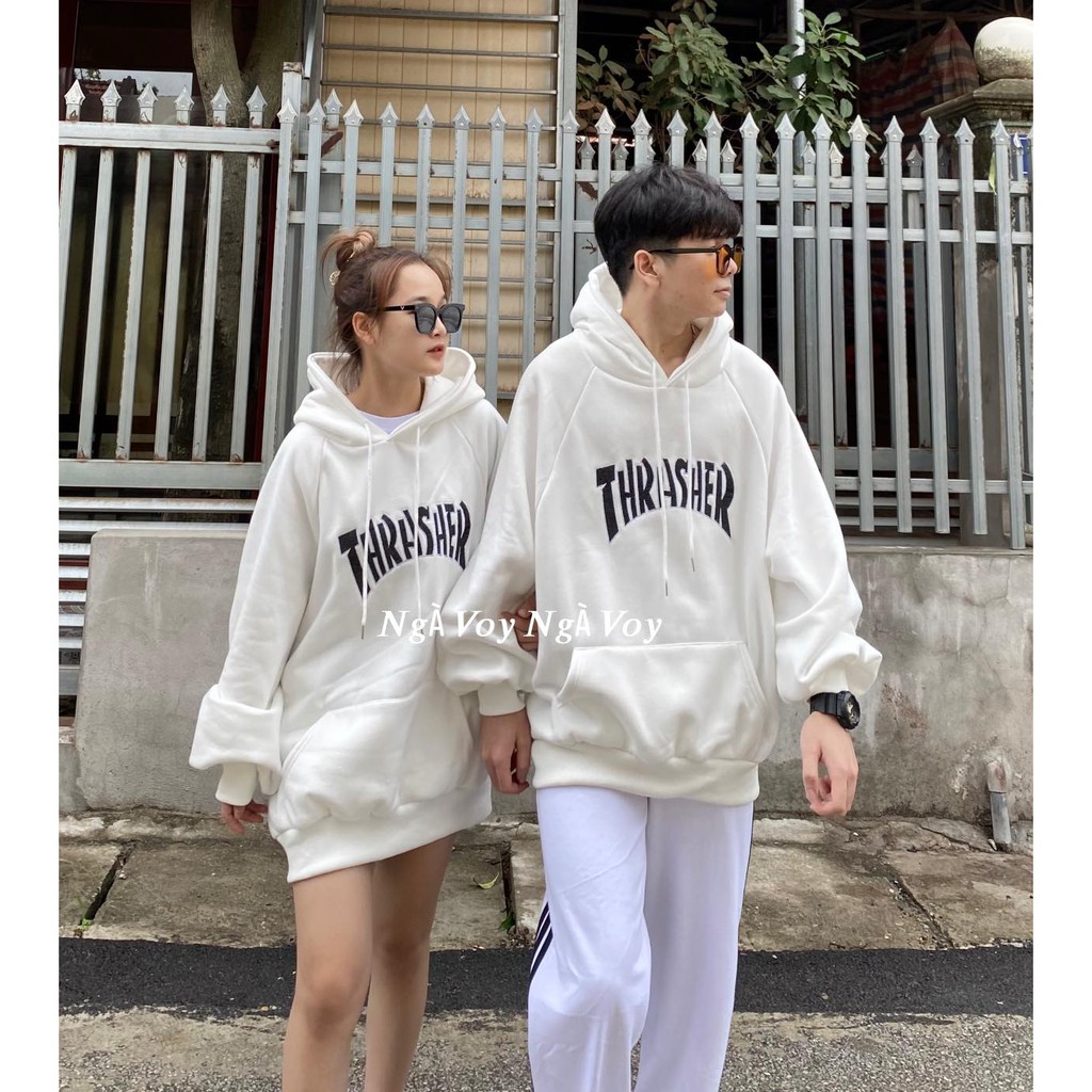 HOODIE THRASHER SIÊU HOTHIT NHIỀU MÀU: TRẮNG, ĐEN, XÁM LÔNG CHUỘT
