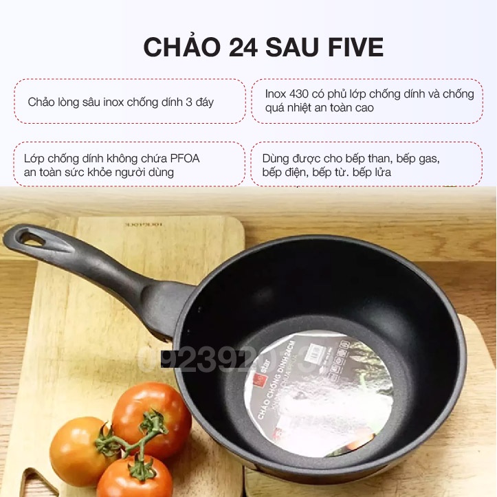 Chảo 24 SAU FIVESTAR