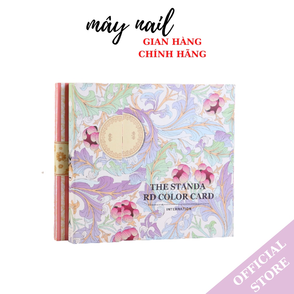 Sổ móng mẫu nail , sổ trưng bày móng ( 120 mấu)