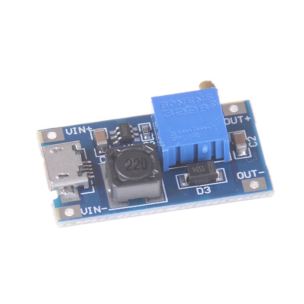 Mô Đun Tăng Áp DC-DC USB 2~24V Sang 5~28V 2A