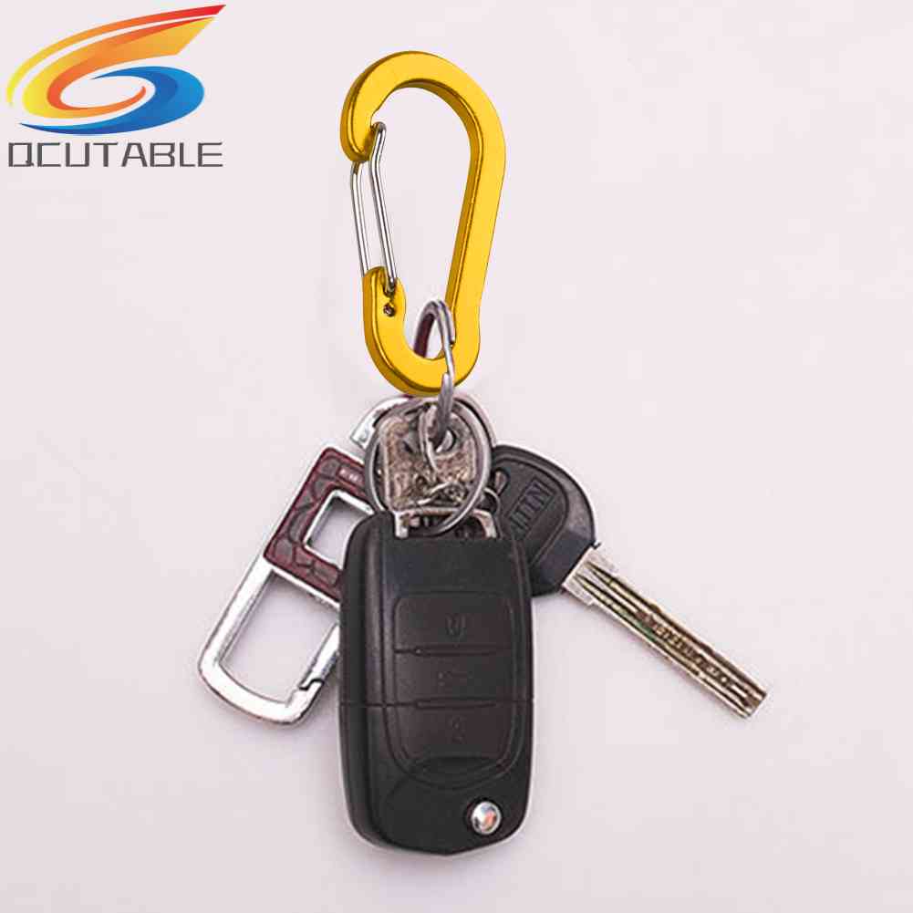 Set 6 Móc Khóa Leo Núi Đa Năng Bằng Hợp Kim Nhôm