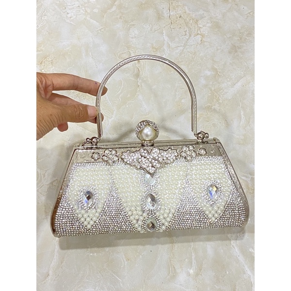 Bóp Đầm Đeo Vai Dạng Hộp