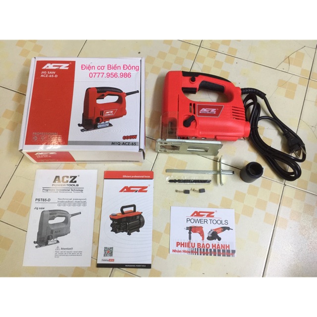 🍓 FREESHIP 🍓 MÁY CƯA LỌNG ACZ-65-D JIG SAW công suất lớn lên đến 600W