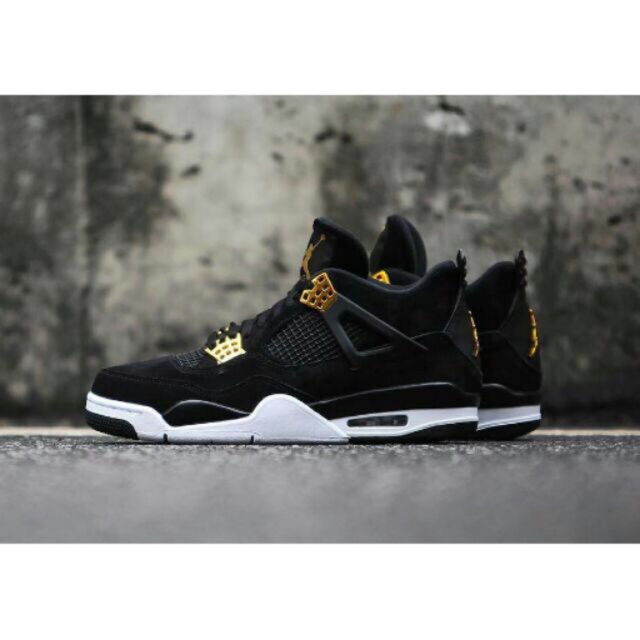 (ẢNH THẬT+VIDEO) giầy sneaker Air Jordan 4 đen vàng