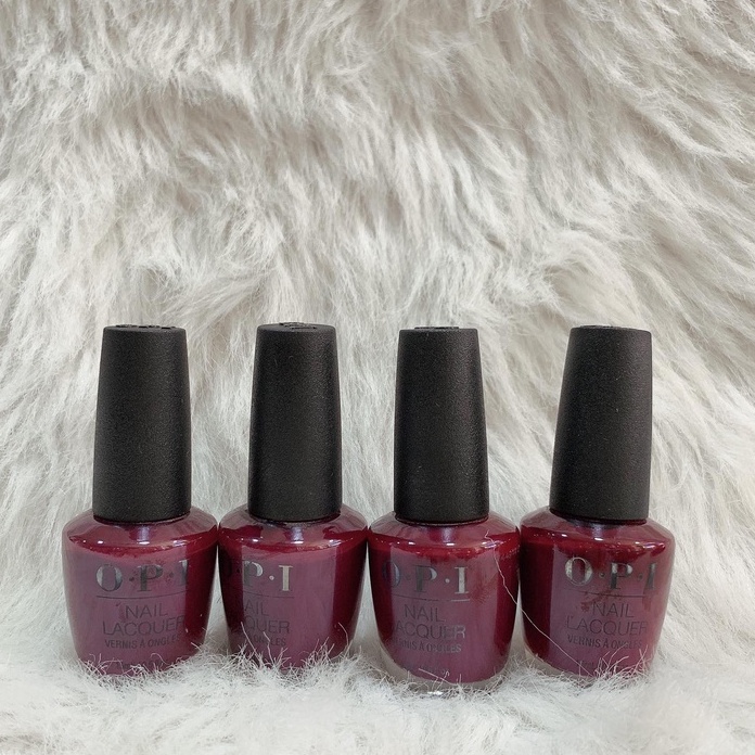 SƠN MÓNG TAY OPI 15ML TÔNG MÀU ĐỎ ĐÔ