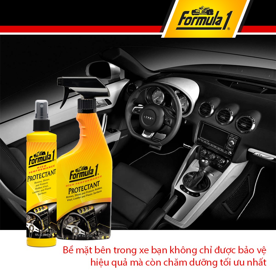 [Mã BMBAU50 giảm 10% đơn 99k] Chất Bảo Vệ Táp Lô Khử Mùi FORMULA 1 615006 295ml Nhập Khẩu Chính Hãng