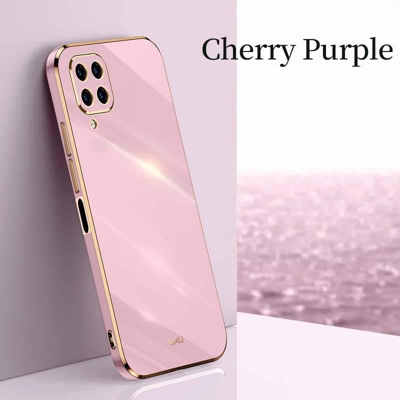 Ốp Điện Thoại Silicon Mềm Mạ Vàng Lấp Lánh Cho Samsung Galaxy A22 A22 A 22 4G 5G