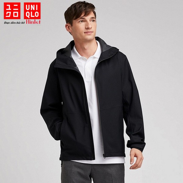 Áo khoác nam Uniqlo BlockTech 413977 cản gió chống nắng mưa