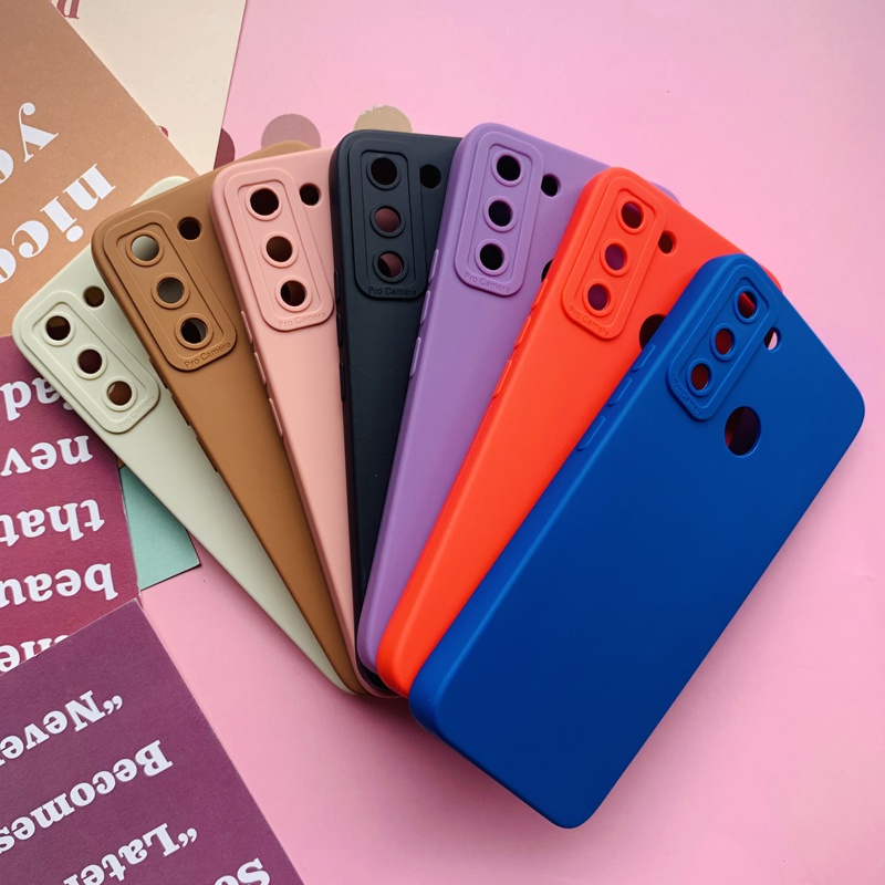 Ốp Điện Thoại TPU Silicone Màu Nhám Cho Tecno POP 5 Lte BD4