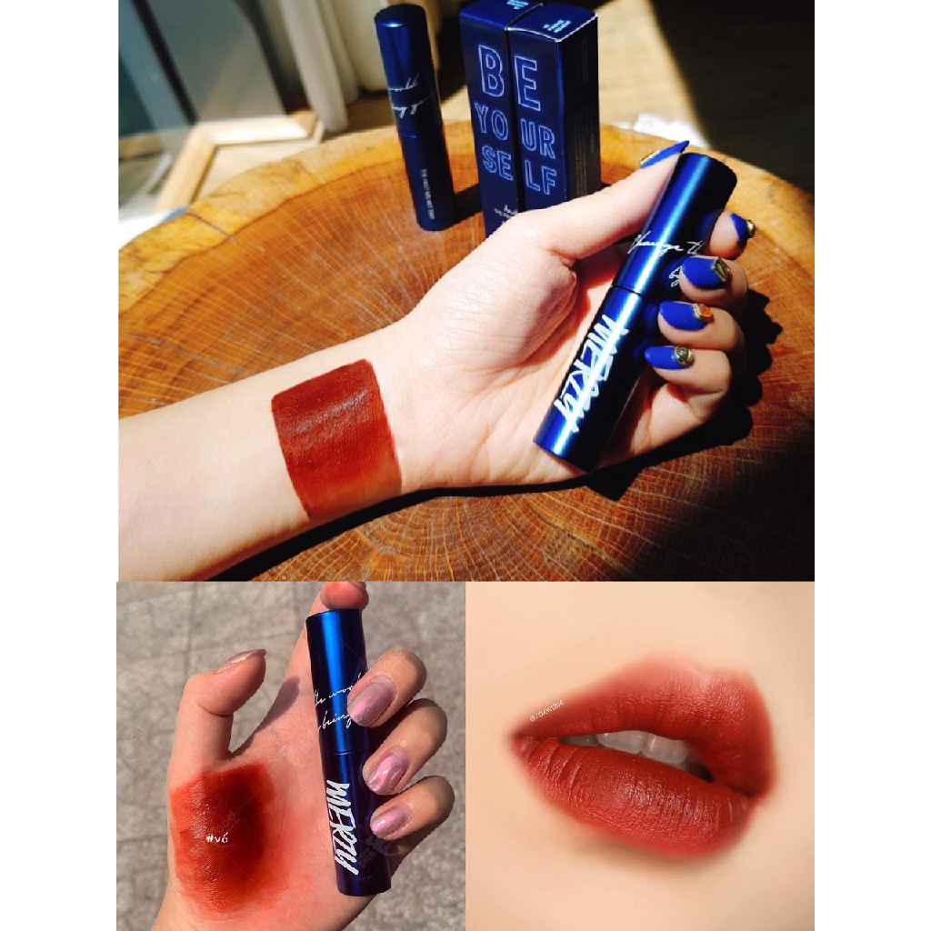 Son Kem Lì Merzy The First Velvet Tint Limited Edition #V6 (Ver Classic Blue)