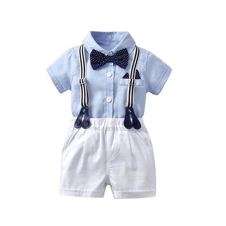 - Set Yếm Kèm Áo Sơ Mi Bé Trai Siêu Xinh Cho Bé 6-17kg - Shubishop