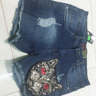 Quần sọt jean thun bigsize