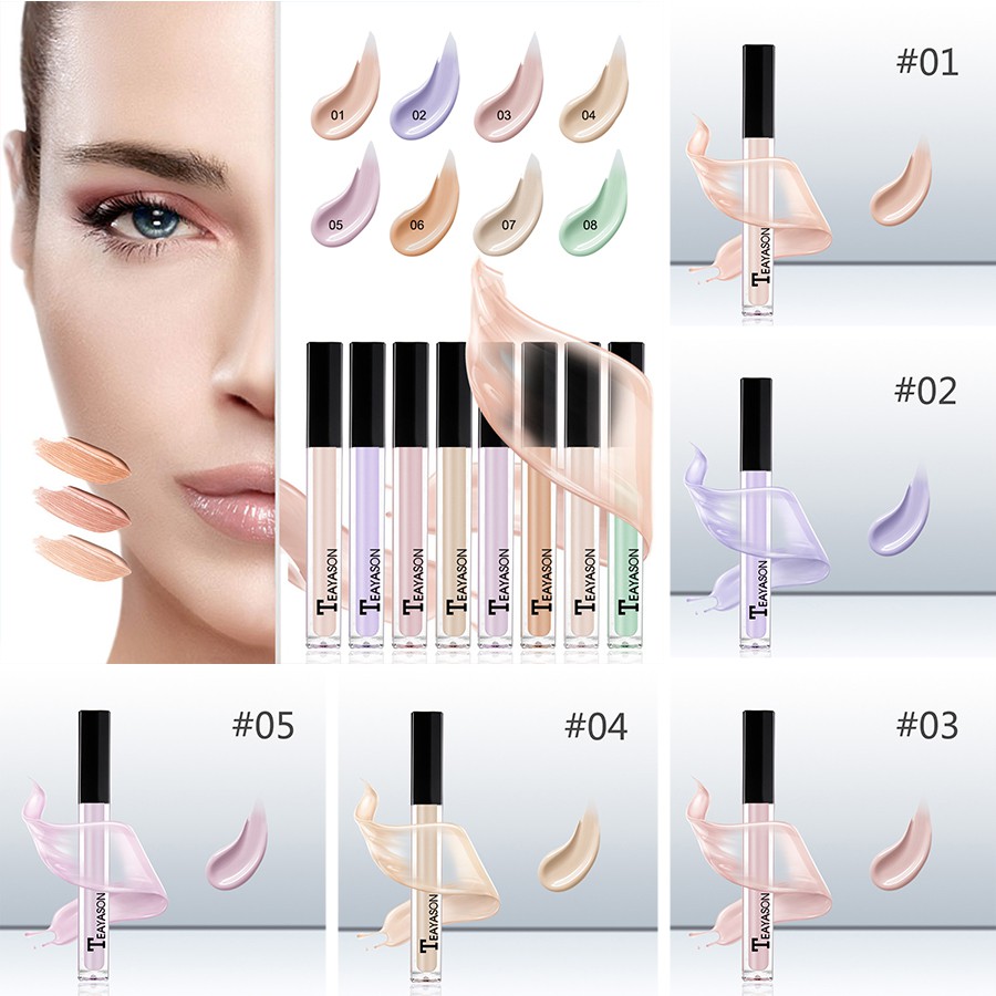 [Hàng mới về] Kem nền che khuyết điểm 8 màu tùy chọn | BigBuy360 - bigbuy360.vn