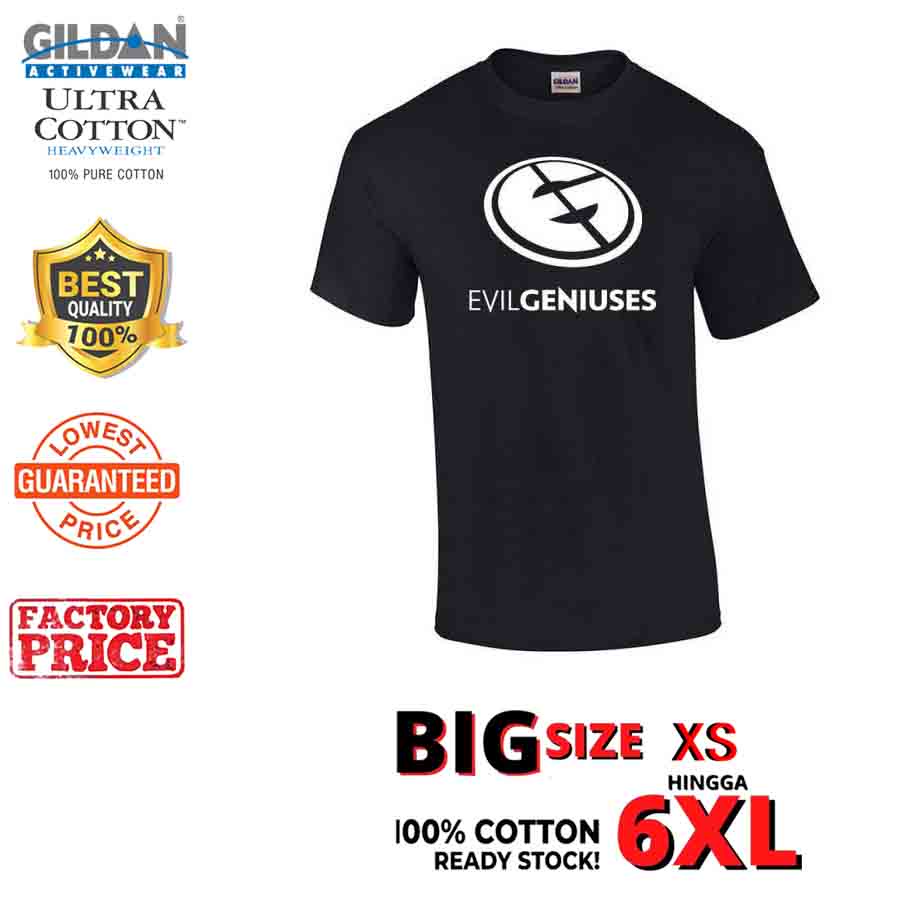 Áo nam XS-6XL size lớn in hình Dota 2 màu đen