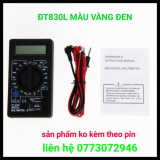 Đồng hồ vạn năng dt830d ( ko kèm pin)