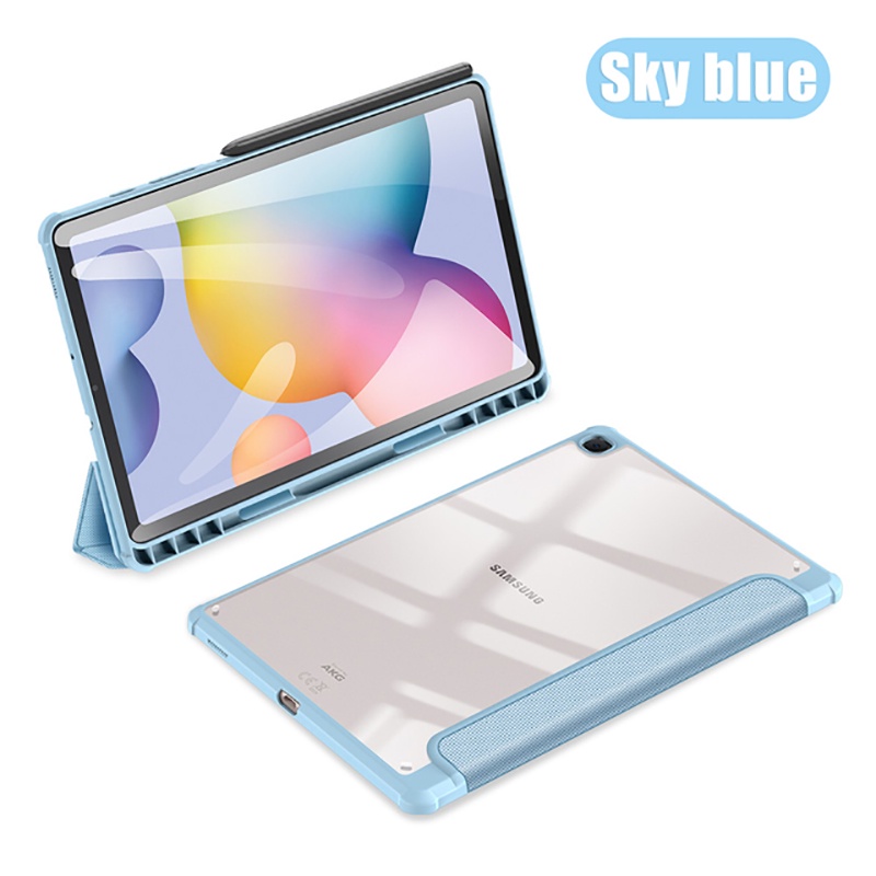 Vỏ bảo vệ máy tính bảng ARESKO có khe bút cho Samsung Galaxy Tab S6 Lite 10.4 Samsung S7 S8 11 IN S7 Plus S7 FE 12.4